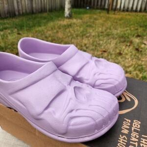 Warren Lotas Obligatory Foam Shoe Lavender Size 10
